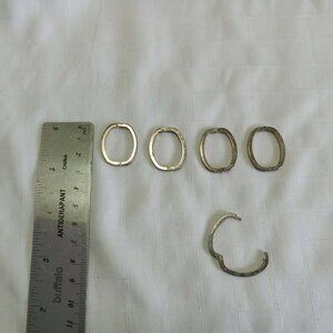 Scarf clip / Keyring clasp / Vintage jewelry for discreet and elegant creations